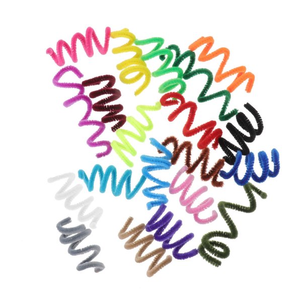 Mipcase 100pcs Cat Spring Toys, Colorful Spring Cat Toys Interactive Cat Toys for Indoor Cats Plush Spiral Springs Cat Toy for Cats Kittens