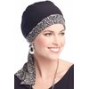 Cardani in A Snap Reversible Head Wrap Viscose from Bamboo Scarf Cap - Mini Mosaic/Black
