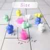 Unicorn Mochi Squishy Hand Toys Mini Mochi Squishies Squeeze Toy Birthday Party Favors for Kids Kawaii Squishys Stress Reliever, Pack of 10