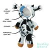 Huxley & Kent Slappies for Dogs | Piggie Smalls (Small) | Squeak & Shake Dog Toy | No Stuff Squeaky Toy, TPR Ball in Head | Simulates Hunting Nature for Dogs