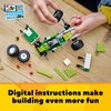 LEGO Creator 3 in 1 Off-Road Buggy, Transforms to 3 Different Construction Vehicles from Skid Loader Digger to ATV Car Toy to Off-Roader, Construction Set for Kids 7 Plus Years Old, 31123