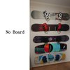 YYST Snowboard Storage Rack Wall Mount Wall Holder - Hardware Included-Hold 2 Boards
