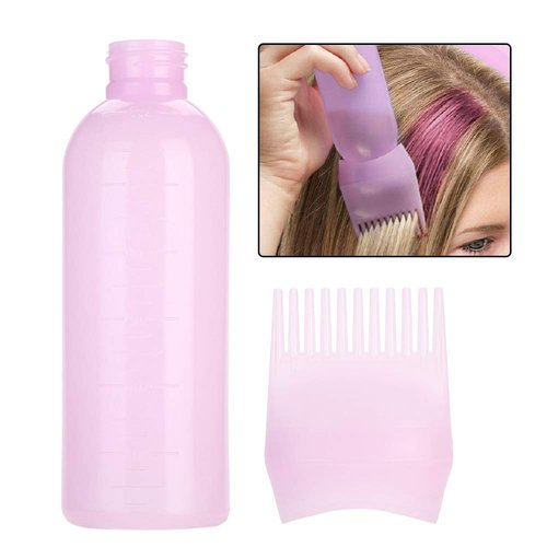 Oil Applicator Bottle for Hair, Hair Dye Applicator Brush Bottles Dyeing Shampoo Root Comb Applic...