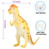 Dinosaur Figure, 7 Inch Jumbo Dinosaur Toy Playset(12 Pack), Safe Material Assorted Realistic Dinosaur,Yeonha Toys Vinyl Plastic Dino Dinosaur Set Party Favors Toys for Kids Boys Toddler Educational