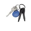2 Set(4PCS) Portable Multifunction Key Chain Screwdriver Mini Key Shape Travel Kits Outdoor EDC Screwdriver Tool with Key Ring(Color: Black Silver)
