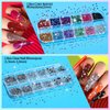 Teenitor Nail Art Kit, Nail Art Tools with Nail Art Brushes, Nail Design Kit, Nail Dotting Tools, Nail Stickers, Nail Rhinestones, Nail Art Foil, Nail Art Tapes, Nail Accessories For Nail Art