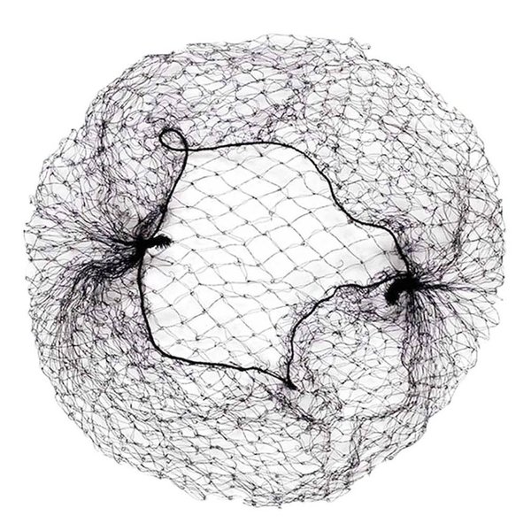 OMORFIEER Hair netting Invisible Hair Nets Hairnet 20PCS 14 inch Black