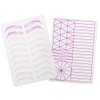 1pc Double Sided White Silicone Nano Hair Stroke Practice Skin Permanent Makeup Microblading Practice Pad Sheets for Eyebrow Training