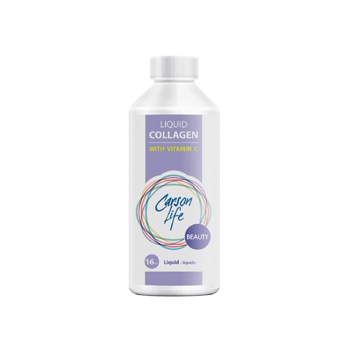 Carson Life Liquid Collagen with Vitamin C - 16 Oz - for Anti Aging, Hair Skin and Nails - Immune Support - Rejuvenate Skin - Made in The USA