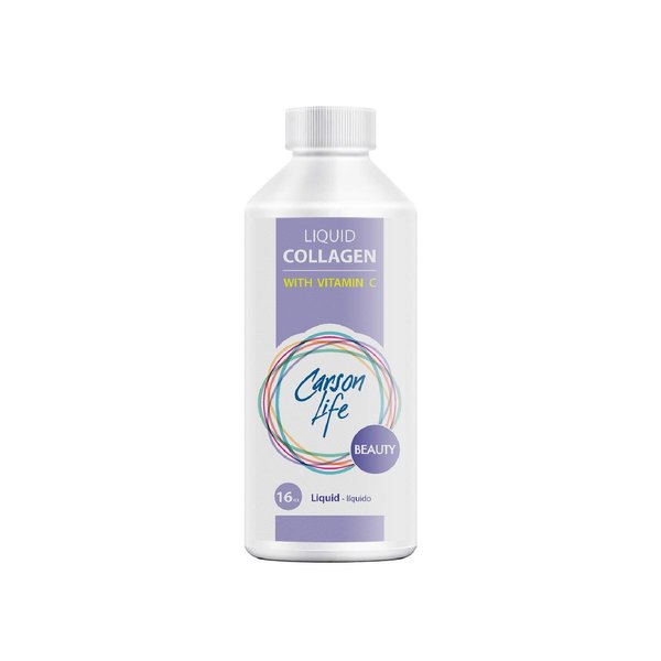 Carson Life Liquid Collagen with Vitamin C - 16 Oz - for Anti Aging, Hair Skin and Nails - Immune Support - Rejuvenate Skin - Made in The USA
