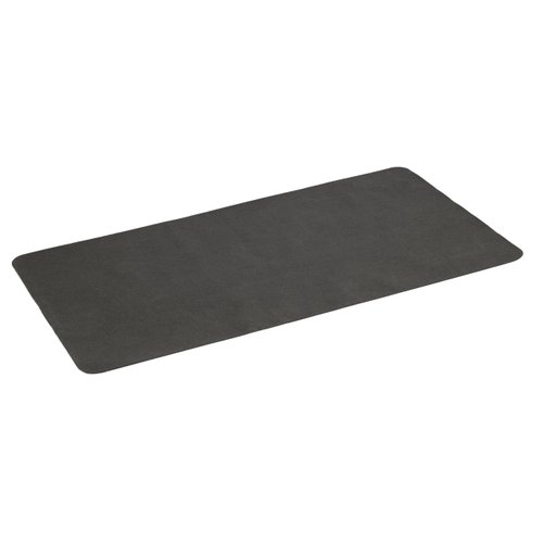 Diversitech Gas Grill Splatter Mat Outdoor Gas Grill BBQ Floor Mat - Absorbent, Place Under Grill - Protects Decks and Patios 60 x 30 Inches Black