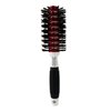 Phillips Brush Tourmaline Monster Vent 5 Professional Hair Brush (2.5” Diameter Barrel) - Vented Hairbrush with Nylon Reinforced Boar Hair Bristles, Beech Wood Handle with Rubber Grip