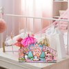 BROVITI DIY Fun 3D Princess Castle Scenes Paper Activities Art Craft Make Your Own Princess Dress-Up Sticker Craft Supplies for Relief Stress Pass The Time for Anyone Who Loves Creative Play