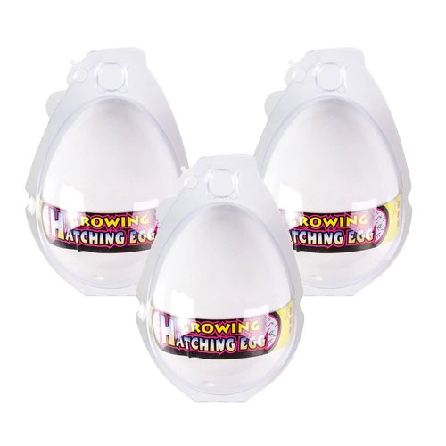 3 Hatch a Unicorn Animal Grow in Water - Add Water and it Grows up to 4" - Girl Critter Toy Bath Fun Science Expanding Novelty Magic Absorbent Polymer Toy