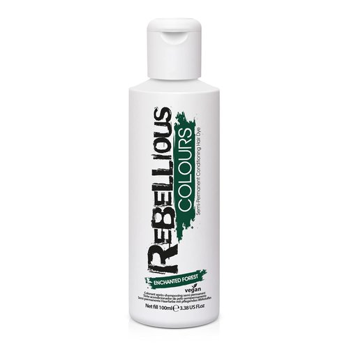 70ml Enchanted Green Semi Permanent Hair Dye.