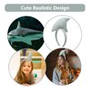 Beviliu Shark Headbands, Animal Headband Shark Fin Headband for Adults Halloween Cosplay, Shark Fin Costume Accessories for Shark Sea Ocean Party Birthday