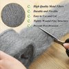 2Pack Steel Wool Pads for Mice Control, Fill Fabric DIY Kit, Coarse Wire Mesh Roll Hole Filler for Mouse, Hardware Cloth Gap Blocker for Holes/Wall Cracks/Pipeline/Siding/Vents in Garden House (13FT)