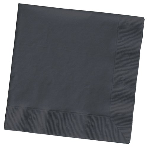 Luncheon Napkins 6.5"X6.5" 50/Pkg-Black Velvet