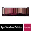 Rimmel London Magnif'Eyes Eyeshadow Palette, 12 Shades, Blendable Formula, Versatile, 007, Crimson, 0.5oz