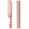 Hair Styling Comb,2PCS Metal Combs For Hair Women,Space Aluminum Stainless Steel Anti-static Sparse Haircut Comb Beauty Tool (Rose Golden)