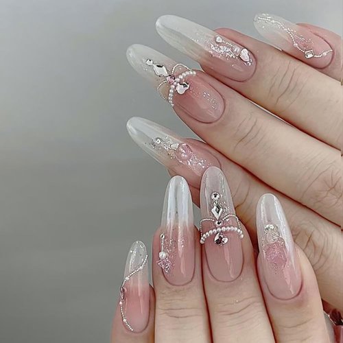 50pcs Shiny Zircon Rhinestone Nail Gems 3D Flatback Rhinestones for Nails 2-4mm Mini Nail Rhinestones Glitter Silver White Multi Shapes Nail Diamonds Nail Crystals Nail Decorations for Nail Art Charms