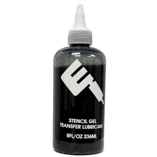 ELEMENT TATTOO SUPPLY - Black Tattoo Stencil Transfer Gel Lotion Cream Solution Applicator for skin Thick and Sticky for Clean Long Lasting Stencil Transfering for Professional Artists (8 oz)