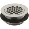 KOHLER 9132-BN Round Shower Drain, Gasket Included, Designed to be Installed on Any Shower Receptor, Vibrant Brushed Nickel