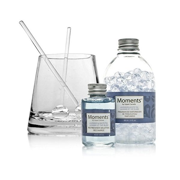 Upper Canada Soap and Candle Moments Waterbead Diffuser, Lavender White Tea