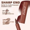 Bekoeen 5Pcs Nude Lipstick Lip Liner Matte Sets, 2 in 1 Plumping Smooth Lipliner, for Women Long Lasting Waterproof 24 Hours Lip Stick Lip Stain Makeup Gift Sets