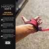 EzyDog Premium Handy Dog Leash - Soft and Secure Neoprene Glove Perfect for Running or Jogging - Add to Any Existing Leash or Combine with an Extension (15”, Black)