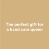 Camille Beckman Romantic Manicure Gift Set, Tuscan Honey, Glycerine Hand Therapy 6 oz, Premium Crystal Nail File