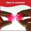 edxeducation Translucent Linking Cubes - Construction Toy for Early Math - Set of 100 - 0.8 Inch - Light Table Toy - Elementary + Preschool Learning