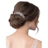 Bridal Bridesmaid Flower Girl Rhinestones Prom Wedding Tiara Comb T1045