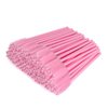 G2PLUS 300PCS Eyelash Brush, Disposable Eyelash Mascara Brushes Wands Applicator Tools Makeup Brush Kits, Eyelash Spoolies Eyelashes Brush for Eyelash Extensions and Eyebrow Brush (Pink)