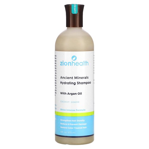 Zion Health Adama Hydrating Shampoo with Argan Oil Coconut Jasmine 16oz