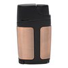 Xikar ELX Double Jet Flame Lighter with 9mm Cigar Punch, Ergonomic Design, Vintage Bronze