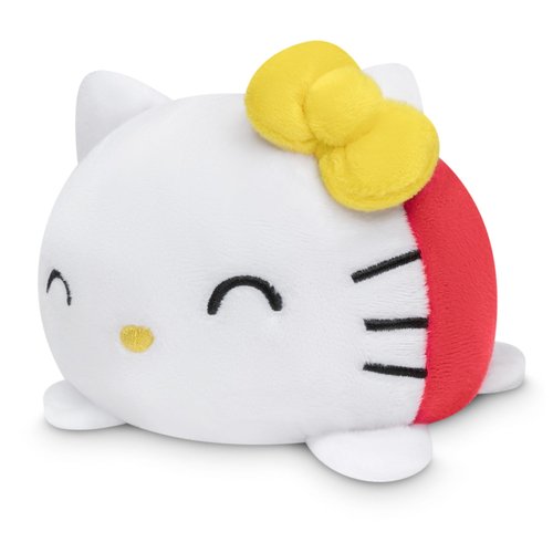 TeeTurtle - The Officially Licensed Original Sanrio Reversible Plushie - Hello Kitty & Mimmy Plushie - Cute Sensory Fidget Stuffed Animals That Show Your Mood
