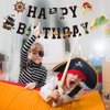 Talorine Pirate Birthday Party Decoration for Boys, Pirate Happy Birthday Banner, Pirate Sea Sailing Nautical Party Favors Baby Shower Birthday Party Supplies