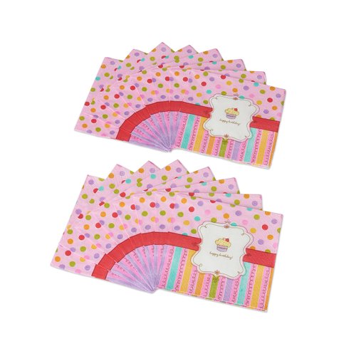 American Greetings Sweet Stuff Party Supplies, Beverage Napkins (16-Count)