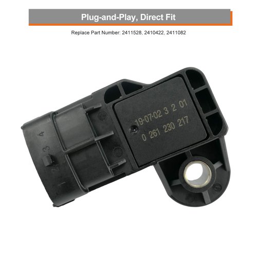 for Polaris T-Map Sensor Flow Sensor 2411528 2410422 2411082, Fits for Polaris RZR 570 800 900 1000 EFI Tim SANMERSENOD