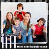 WinnerWhy 24 Pcs Music Note Bubble Wands Mini Bubble Wands Music Bubbles Party Favors Bulk Musical Theme Party Toys Gifts for Birthday Wedding Baby Shower and Anniversaries