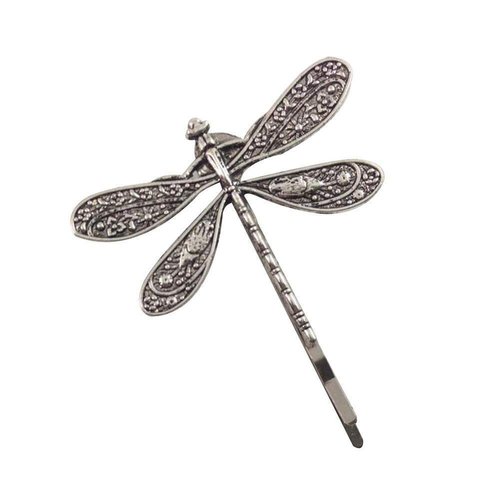 Dragonfly Hair Clip,Antique Headwear Wedding Retro Styling Hair Clip,Bridal Headdress, Color Head Wear Styling Hair Accessories for Girls Women Bobby Pins Hairpins French (1)