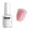 Vishine Jelly Crystal Pink Nude Gel Nail Polish Skin Color Gel Soak Off UV LED Nail Polish Translucent Milky Nude Gel Varnish Nail Art 15ml #08
