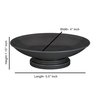 nu steel Bogart Oil Rubbed Bronze Bar Soap Dish & Tray for Bathrooms, Kitchen Sinks, Countertops