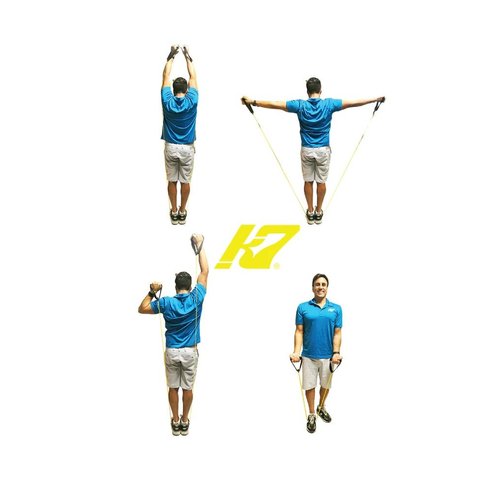 KAP7 Water Polo Stretch Cord (Yellow)