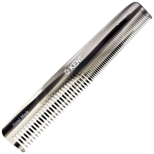 Kent 6TG Fine Tooth Comb and Wide Tooth Hair Comb, Handmade Styling Comb for Hair Care, Barber Combs, Beard Combs For Men, Hair Styling Grooming Hair Combs for Men, Women and Kids
