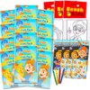 Blippi Birthday Party Favors and Supplies Bundle - 12 Blippi Activity Play Packs for Boys, Girls with Mini Coloring Books, Loot Bags, and More.