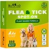 Flea and Tick Prevention for Small Dogs & Cats, Rabbits - Natural Flea Treatment & Pest Control - Topical Flea & Mosquito Repellent for Puppy and Kitten - All Pets