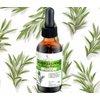 Kisskin's Organic Rosemary Mint Scalp & Hair Strengthening Oil With Castor Oil,Olive Oil,Coconut,Eucalyptus,Ginger Root,Tea Tree Leaf, Infused With Biotin For Daily Use. 2oz
