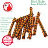 Bonka Bird Toys Pk 12 Halloween Finger Traps (5.50" x 0.75") Bird Foot Talon Craft Part Cage Toy, Conure, African Grey, Pionus, and Similar (2541 Orange)